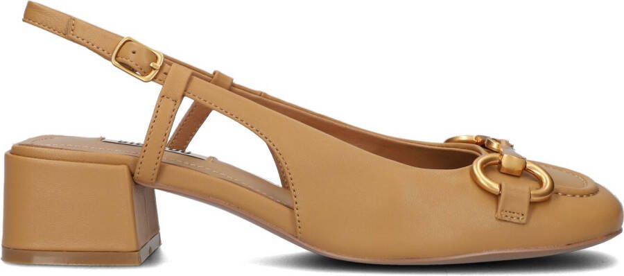 BIBI LOU Slingbacks Dames 543z10vk Maat: 39 Materiaal: Suède Kleur: Camel