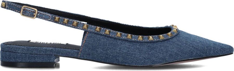 BIBI LOU Slingbacks Dames 529z67vk Maat: 37 Materiaal: Denim Kleur: Blauw