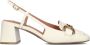 BIBI LOU Slingbacks Dames 544z10vk Maat: 39 Materiaal: Leer Kleur: Wit - Thumbnail 3