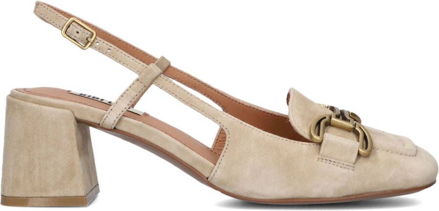 BIBI LOU Slingbacks Dames 544z30vk Maat: 36 Materiaal: Suède Kleur: Beige