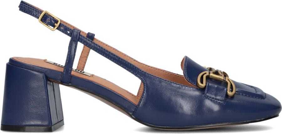 BIBI LOU Slingbacks Dames 544z45 Maat: 36 Materiaal: Leer Kleur: Blauw