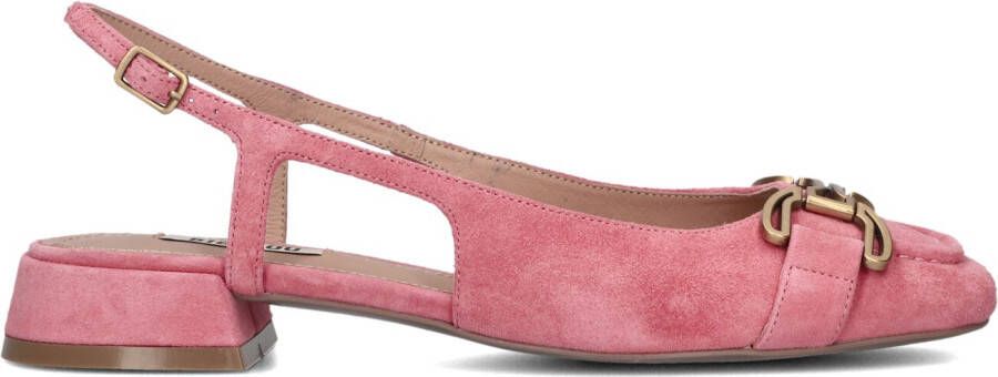 BIBI LOU Slingbacks Dames 545z30vk Maat: 38 Materiaal: Suède Kleur: Roze