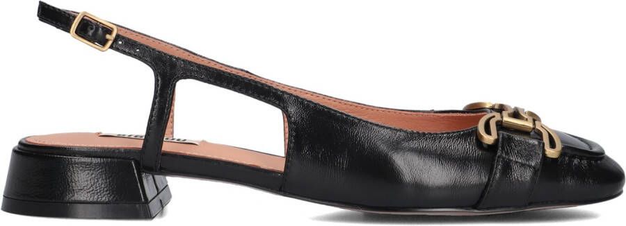 BIBI LOU Slingbacks Dames 545z45vk Maat: 35 Materiaal: Leer Kleur: Zwart