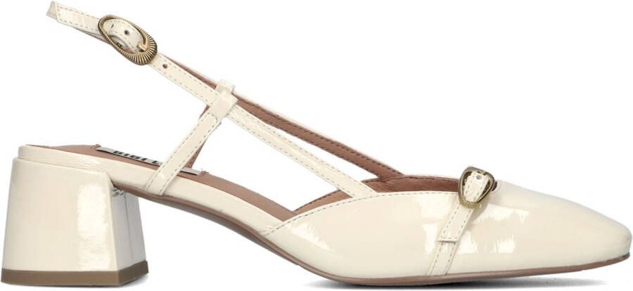 BIBI LOU Slingbacks Dames 676z21 Maat: 39 Materiaal: Leer Kleur: Beige