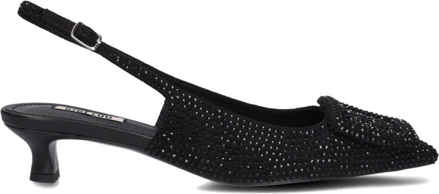 BIBI LOU Slingbacks Dames 692z00vk Maat: 38 Materiaal: Suède Kleur: Zwart