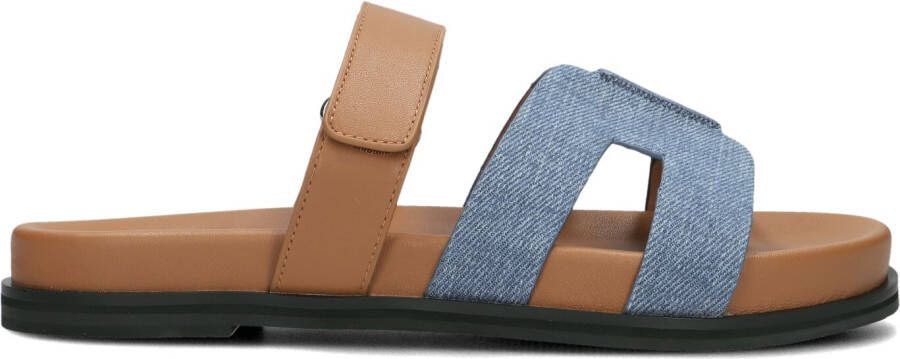 BIBI LOU Slippers Dames 525z67 Maat: 37 Materiaal: Denim Kleur: Blauw