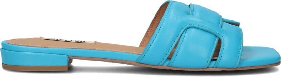 BIBI LOU Slippers Dames 760z10vk Maat: 36 Materiaal: Leer Kleur: Blauw