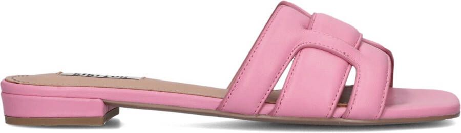 BIBI LOU Slippers Dames 760z10vk Maat: 39 Materiaal: Leer Kleur: Roze