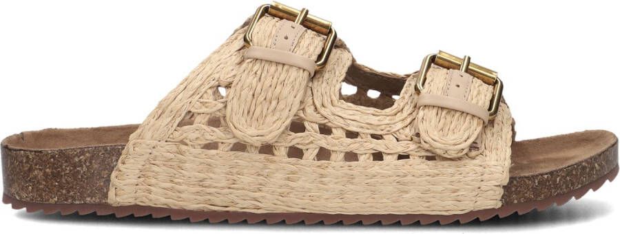 BIBI LOU Slippers Dames 863z69hg Maat: 39 Materiaal: Textiel Kleur: Beige