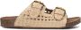 BIBI LOU Slippers Dames 863z69hg Maat: 39 Materiaal: Textiel Kleur: Beige - Thumbnail 4