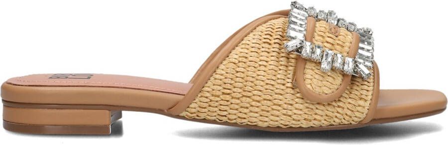 BIBI LOU Slippers Dames 870z69hg Maat: 40 Materiaal: Leer Kleur: Beige