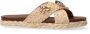 BIBI LOU Slippers Dames 889z70hg Maat: 36 Materiaal: Raffia Kleur: Beige - Thumbnail 4