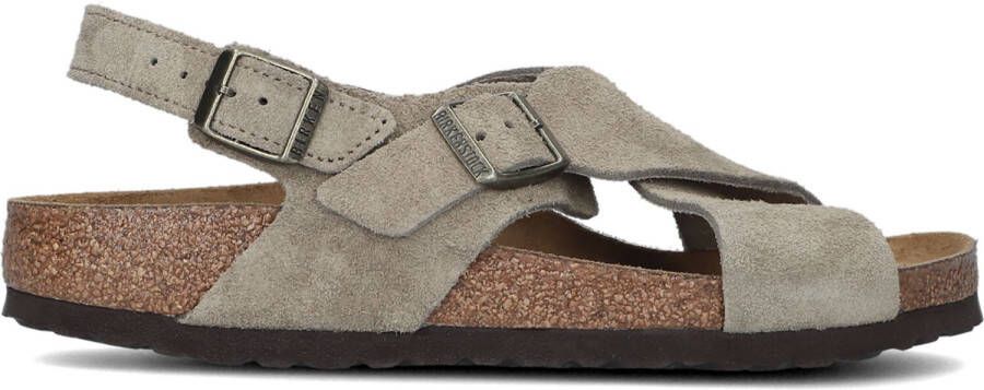 BIRKENSTOCK Sandalen Dames Tulum Maat: 36 Materiaal: Suède Kleur: Taupe