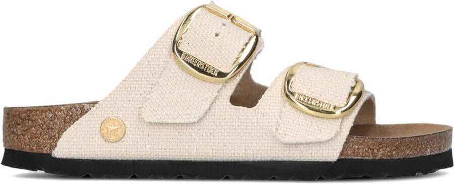 BIRKENSTOCK Slippers Dames Arizona Big Buckle Dames Maat: 39 Materiaal: Textiel Kleur: Beige