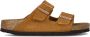 BIRKENSTOCK Slippers Dames Arizona Sue Maat: 41 Materiaal: Suède Kleur: Cognac - Thumbnail 3