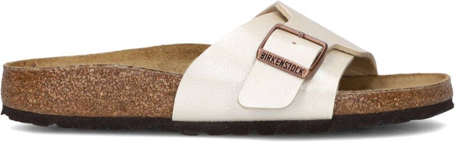 BIRKENSTOCK Slippers Dames Catalina Bs Dames Maat: 36 Materiaal: Leer Kleur: Wit