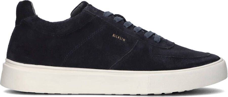 BLACKSTONE Lage Sneakers Heren Cg181 Maat: 50 Materiaal: Suède Kleur: Blauw