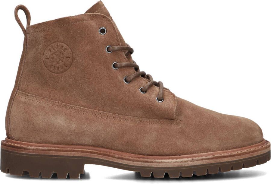 BLACKSTONE Veterboots Heren Cg186 Maat: 42 Materiaal: Suède Kleur: Bruin