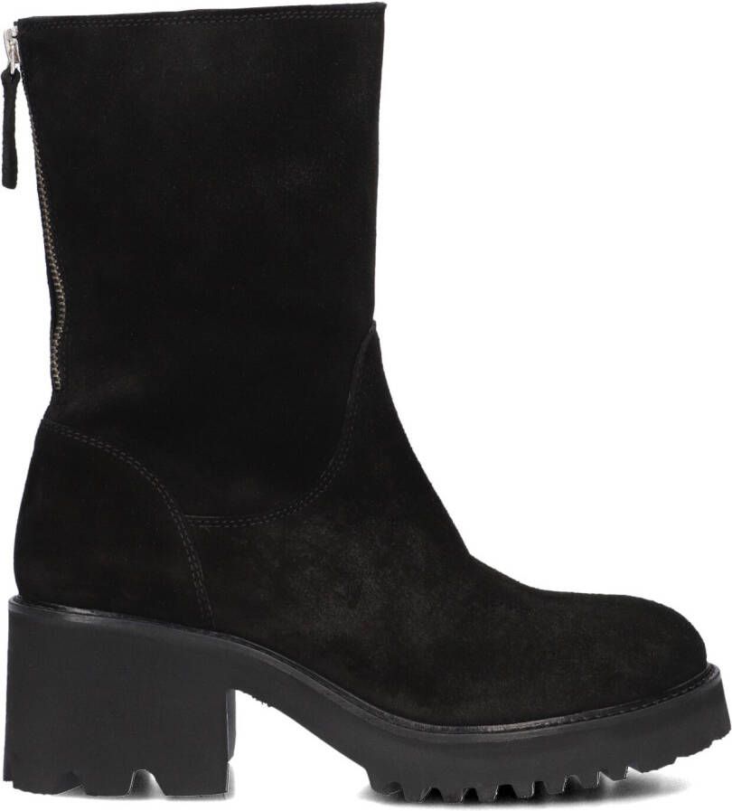 BLASZ Enkelboots Dames Evs-2963 Maat: 36 Materiaal: Suède Kleur: Zwart