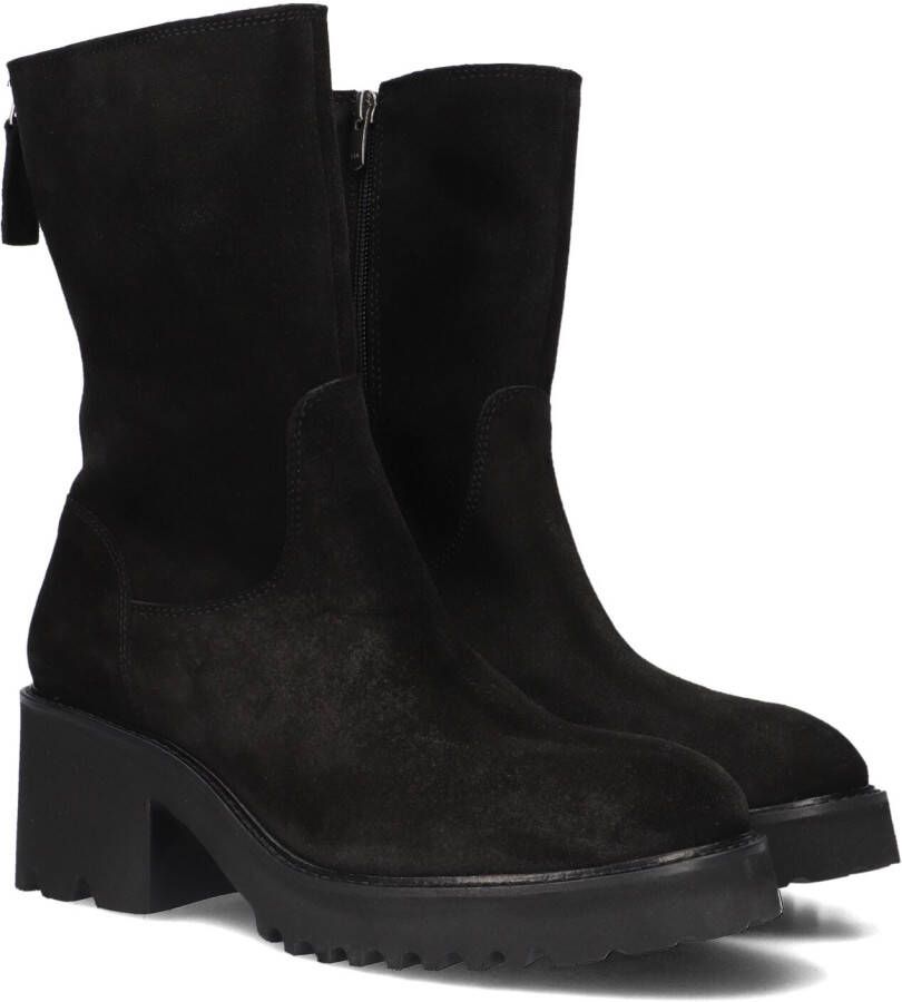 BLASZ Enkelboots Dames Evs-2963 Maat: 37 Materiaal: Suède Kleur: Zwart