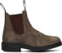 BLUNDSTONE Chelsea Boots Dress Boot Maat: 35 36 Materiaal: Nubuck Kleur: Taupe - Thumbnail 4