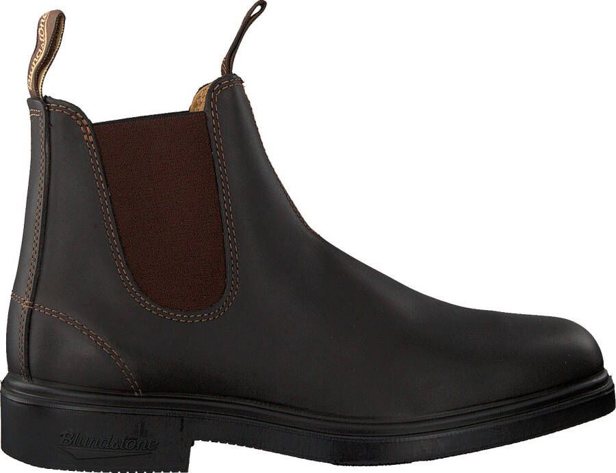 BLUNDSTONE Chelsea Boots Heren Dress Boot Heren Maat: 39 Materiaal: Leer Kleur: Bruin