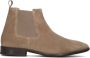 BOSS Chelsea Boots Heren Colby Maat: 46 Materiaal: Suède Kleur: Beige - Thumbnail 3