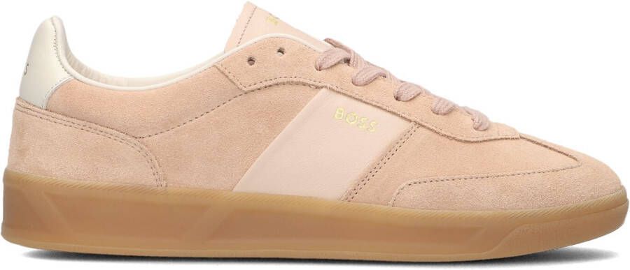 BOSS Lage Sneakers Dames Brenda Tenn Maat: 41 Materiaal: Leer Kleur: Lichtroze