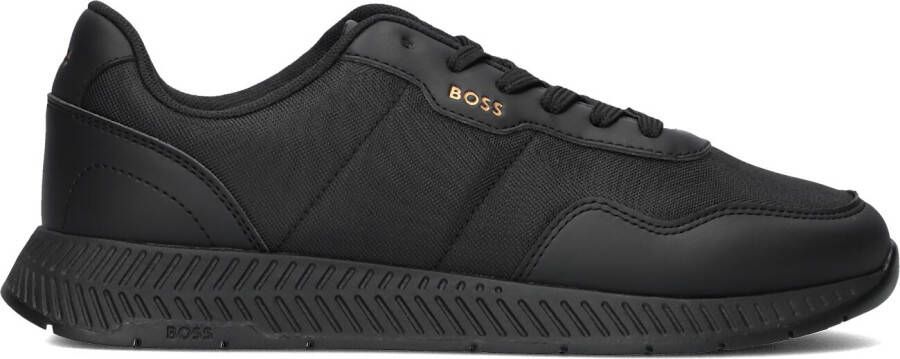 BOSS Lage Sneakers Dames Titanium Runn Maat: 39 Materiaal: Textiel Kleur: Zwart