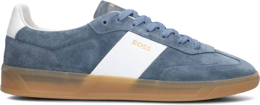 BOSS Lage Sneakers Heren Brandon_tenn Maat: 45 Materiaal: Suède Kleur: Blauw