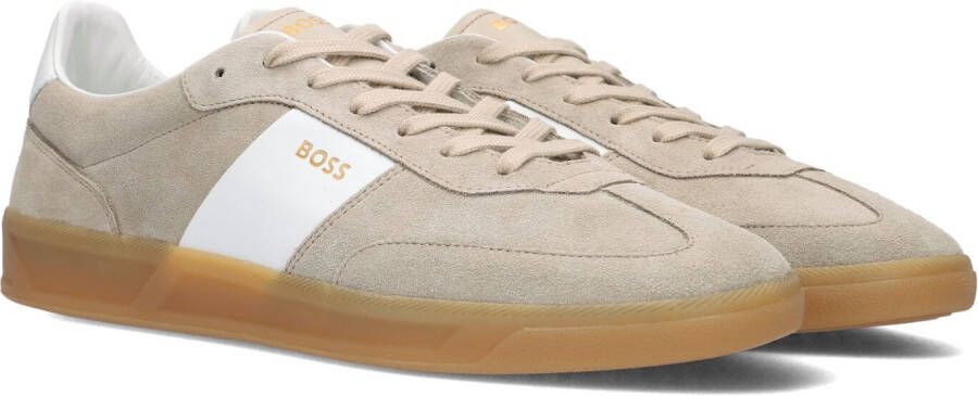 BOSS Lage Sneakers Heren Brandon_tenn Maat: 46 Materiaal: Suède Kleur: Beige