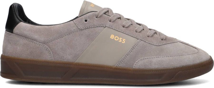 BOSS Lage Sneakers Heren Brandon Tenn Maat: 40 Materiaal: Suède Kleur: Grijs