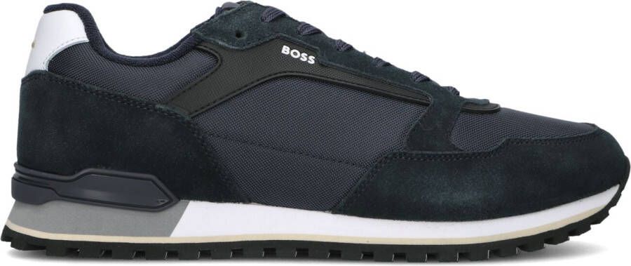 BOSS Lage Sneakers Heren Parkour-l_runn Maat: 39 Materiaal: Textiel Kleur: Blauw