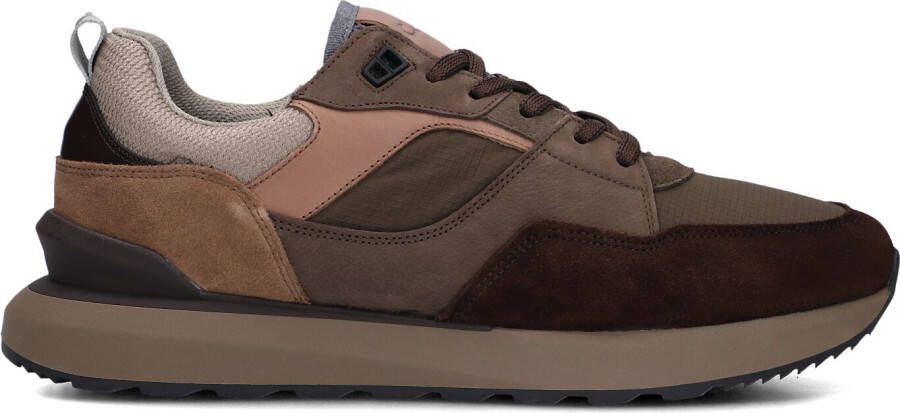 CLAY Lage Sneakers Heren 13833 Maat: 42 Materiaal: Nubuck Kleur: Bruin