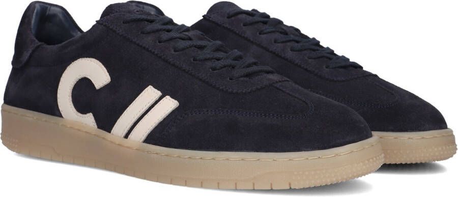 CLAY Lage Sneakers Heren Cl124h521 Maat: 44 Materiaal: Suède Kleur: Blauw