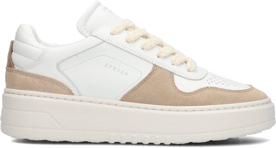 COPENHAGEN STUDIOS Lage Sneakers Dames Cph75 Maat: 41 Materiaal: Leer Kleur: Wit