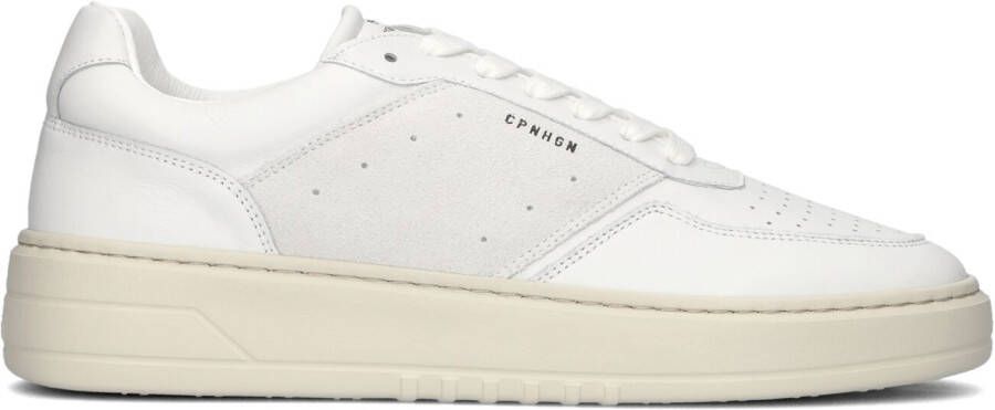 COPENHAGEN STUDIOS Lage Sneakers Heren Cph1m Maat: 42 Materiaal: Leer Kleur: Wit