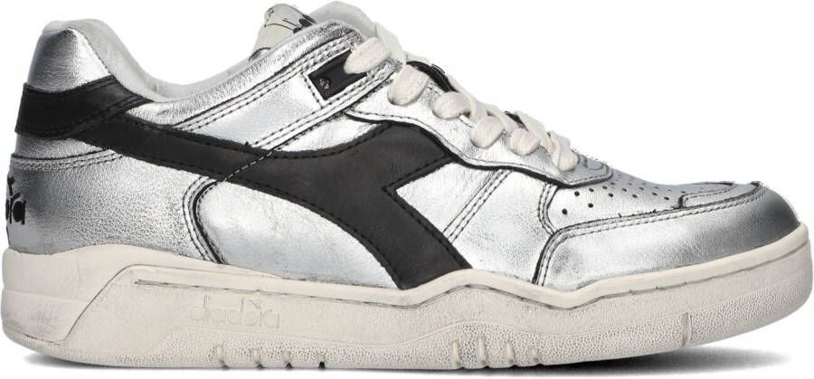 DIADORA Lage Sneakers Dames 201.181203 Maat: 36 Materiaal: Leer Kleur: Zilver