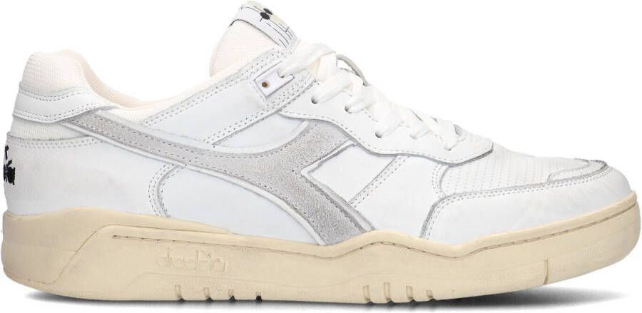 DIADORA Lage Sneakers Heren B.560 Used Italia Maat: 45 Materiaal: Leer Kleur: Wit