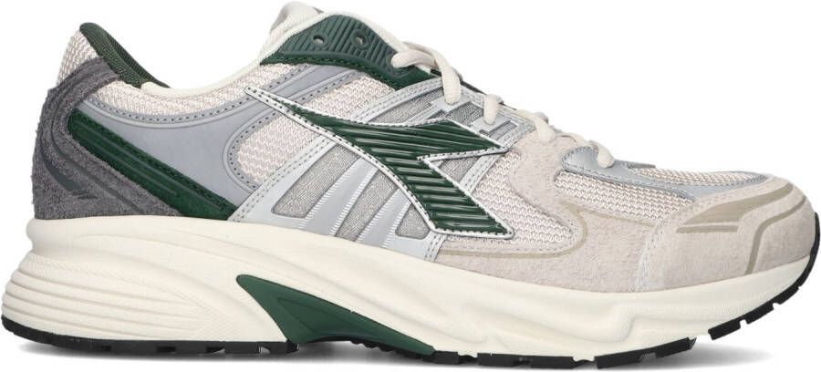 DIADORA Lage Sneakers Heren Mesh Combi Runner Maat: 40 Materiaal: Suède Kleur: Groen