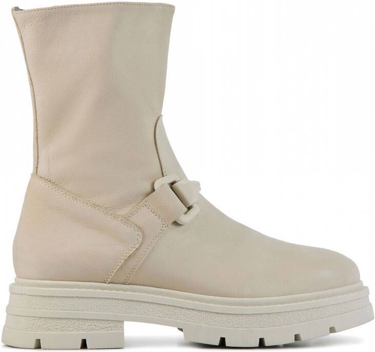 DL Sport Enkellaarsjes Dames Laarzen Damesschoenen Nubuck 5512 nub Beige