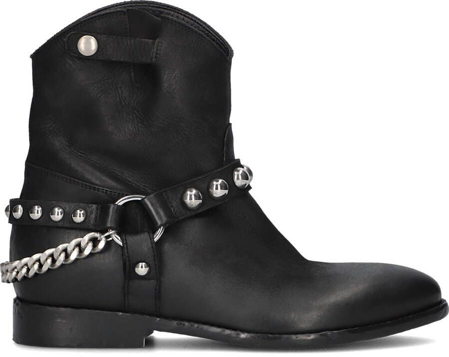 ELENA IACHI Boots Dames A5682 Maat: 37 Materiaal: Leer Kleur: Zwart