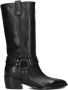 ELENA IACHI Zwarte Biker Boots E3927 - Thumbnail 2