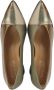 Nalini Dames Pumps Damesschoenen Leer Geen hoogte 2 cm 19I110 Goud - Thumbnail 4