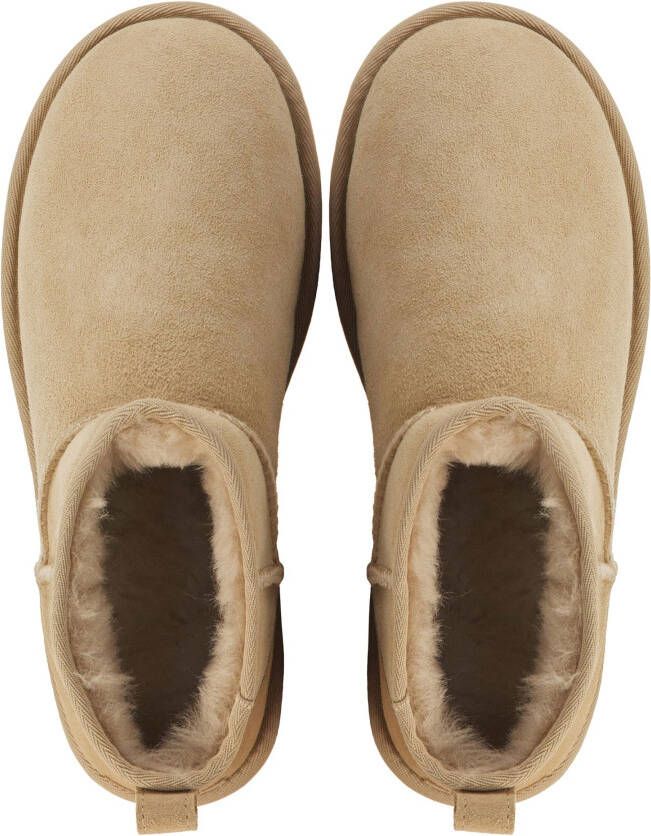 UGG Dames Leren Enkellaarsjes