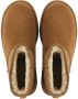 UGG Enkellaarsjes Dames Laarzen Damesschoenen Suède classic mini platfor Cognac - Thumbnail 4