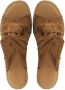 VIA VAI Slippers Slides Dames 58019 Mondi Cognac - Thumbnail 4