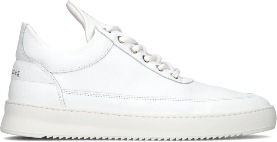 FILLING PIECES Lage Sneakers Heren Low Top Ripple Cr Maat: 40 Materiaal: Leer Kleur: Wit