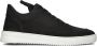 FILLING PIECES Lage Sneakers Heren Low Top Ripple Nubuck Maat: 45 Materiaal: Suède Kleur: Zwart - Thumbnail 2