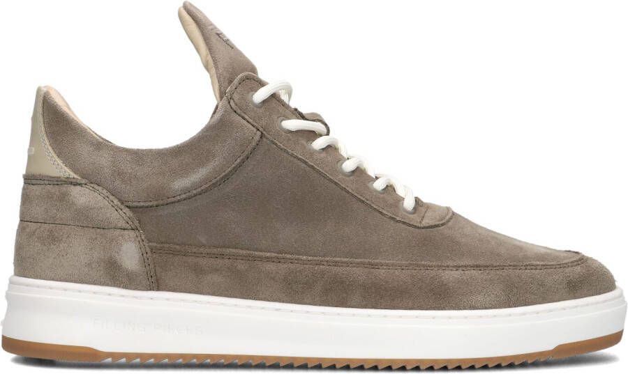 FILLING PIECES Lage Sneakers Heren Low Top Ripple Su Maat: 40 Materiaal: Suède Kleur: Bruin